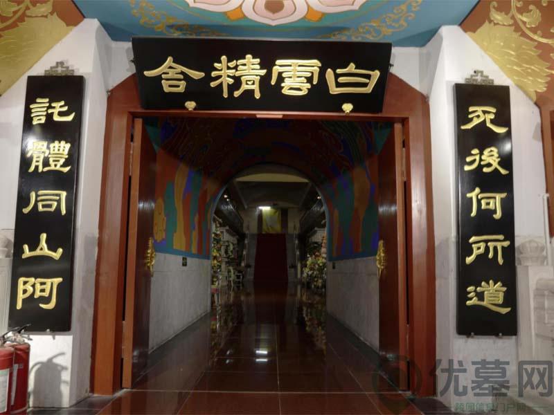 长城华人怀思堂区位图