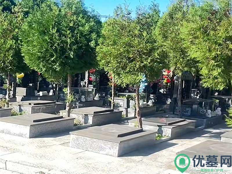 丰润千佛寺万福园公墓区位图