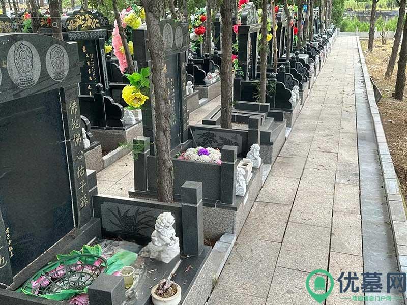丰润千佛寺万福园公墓区位图