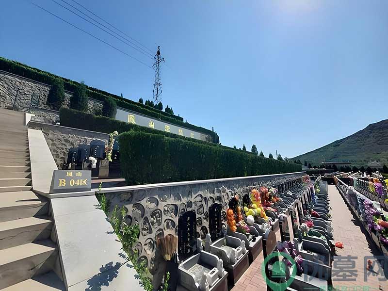 唐山凤山陵园区位图